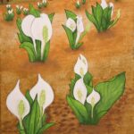 水芭蕉　油絵 2026年最新】Yahoo!オークション -水芭蕉(美術品)の中古品・新品・未